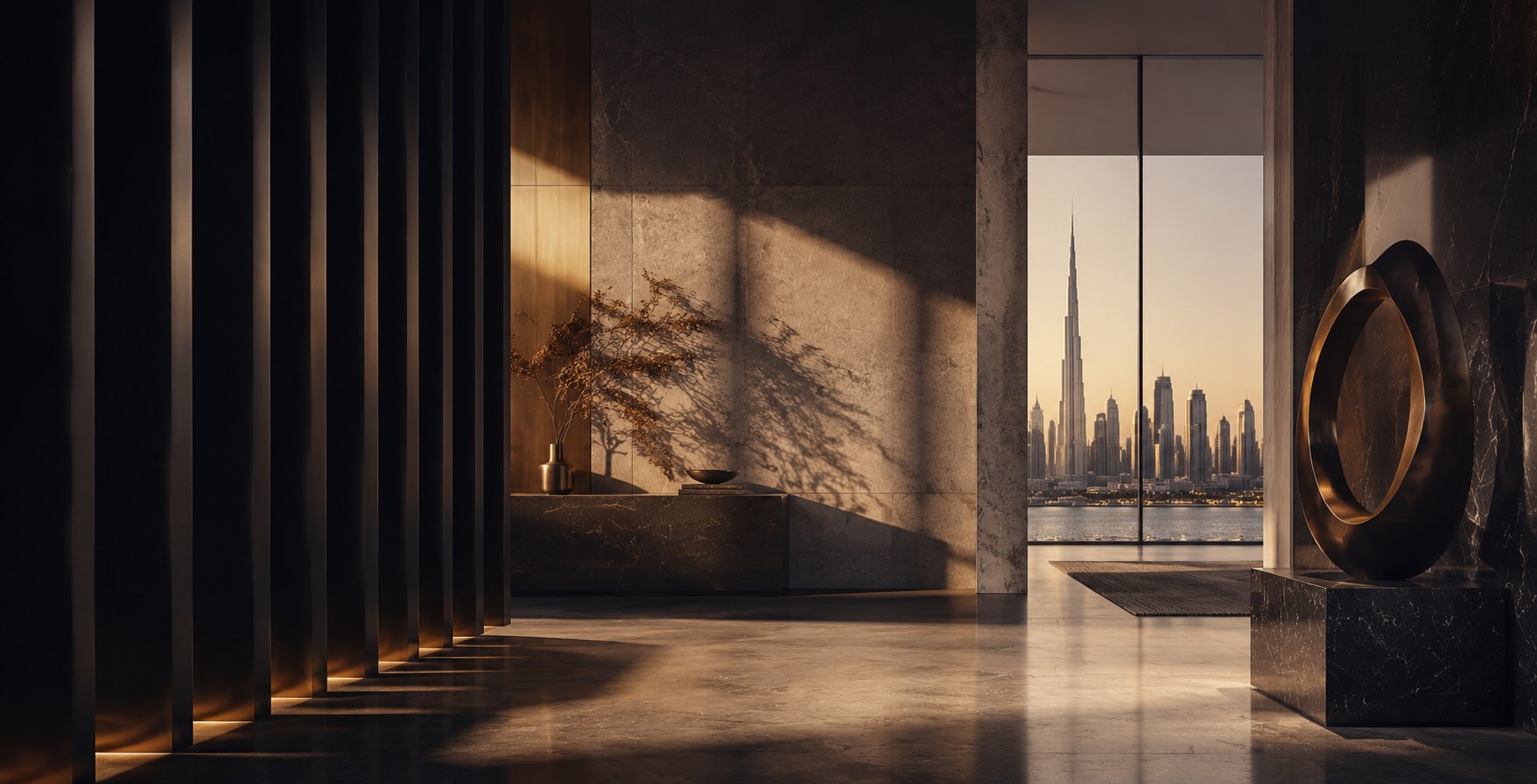 Dubai skyline luxury interior - Japsons Realty